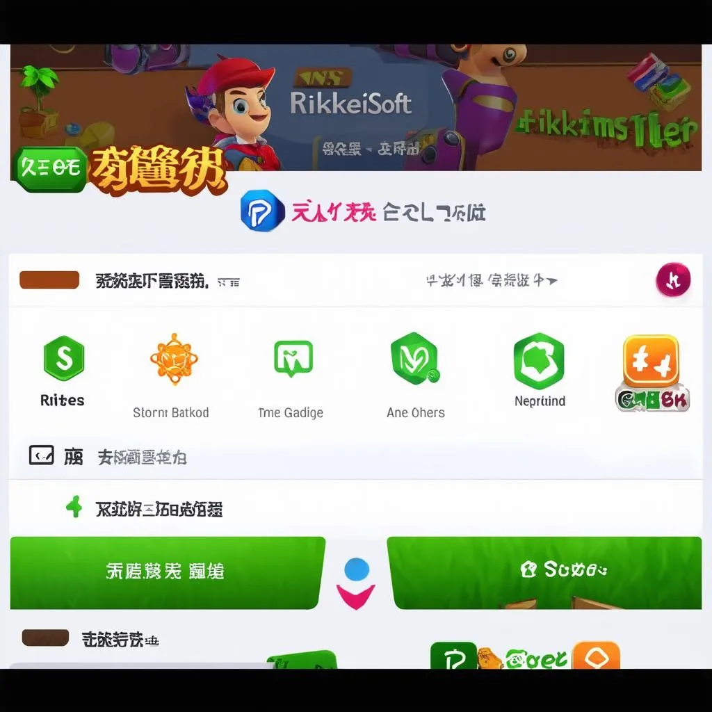 RikkeiSoft phát triển game mobile