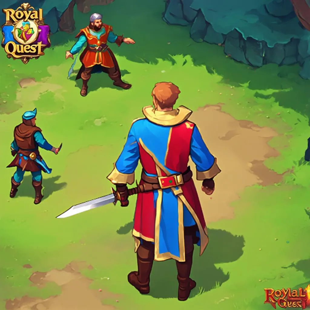 Nhập vai trong game Royal Quest