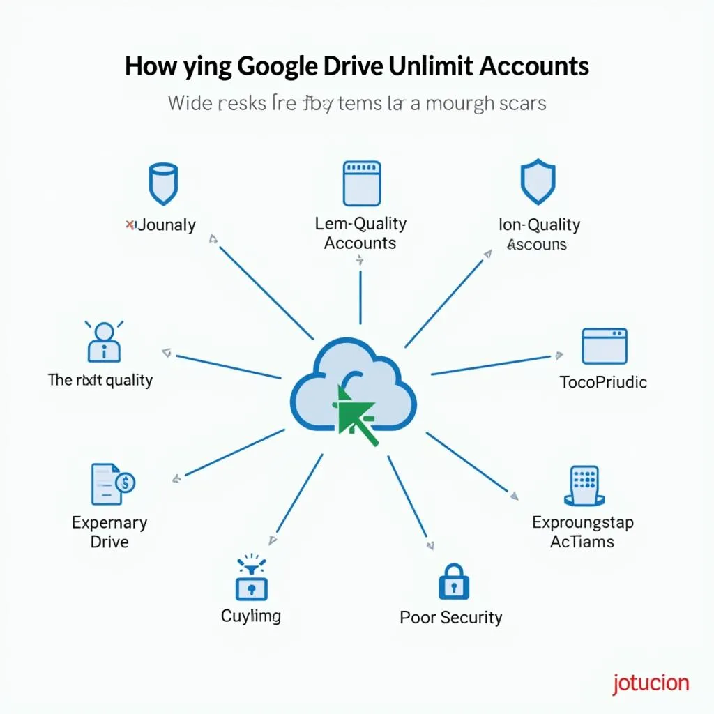 Rủi ro khi mua tài khoản Google Drive Unlimit