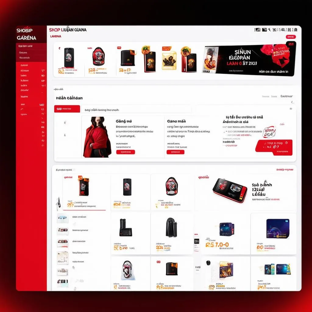 Shop Liên Quân Mobile Garena