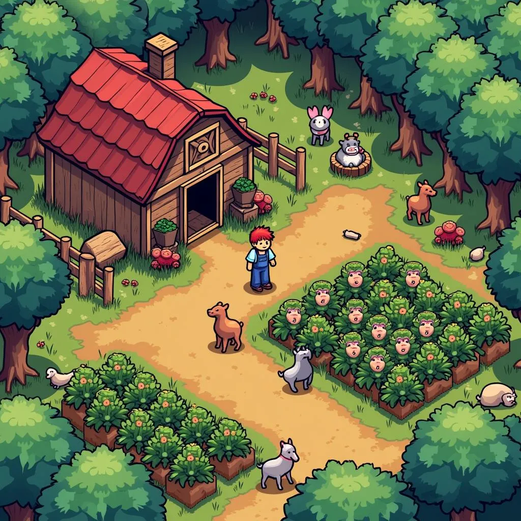 Stardew Valley game offline nông trại thư giãn