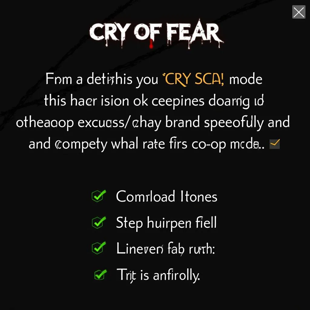 Tải Game Cry of Fear Bản Quyền