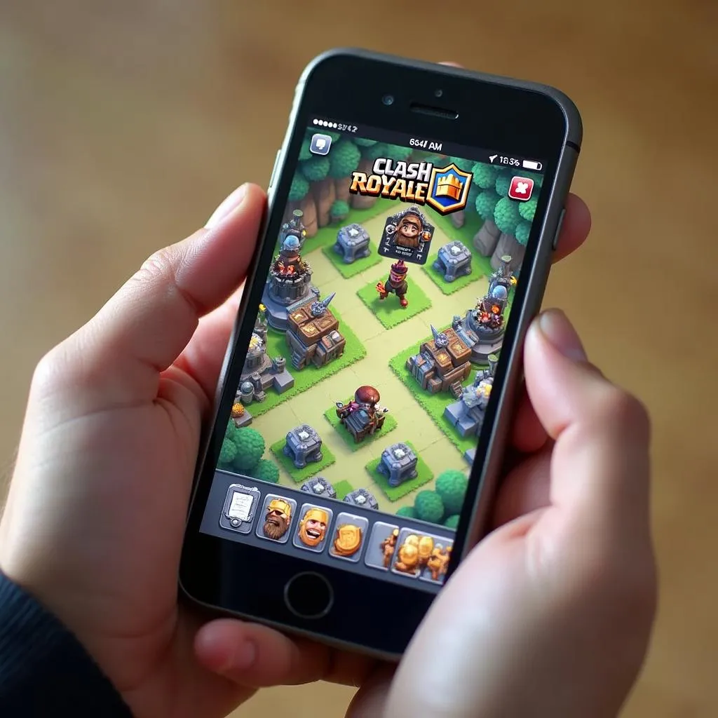 Tài khoản Clash Royale đã được chuyển sang thiết bị iOS