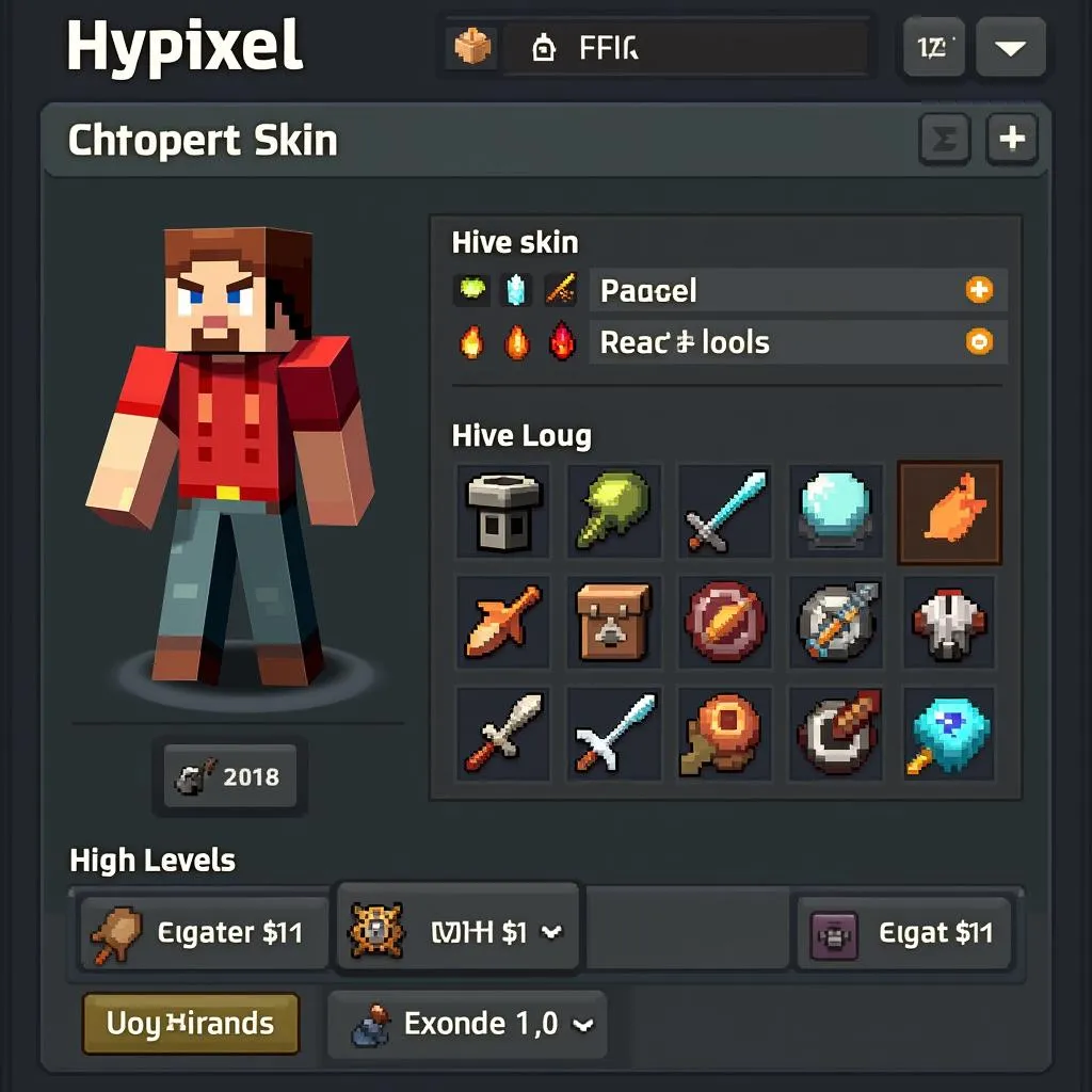 Tài khoản Minecraft Hypixel