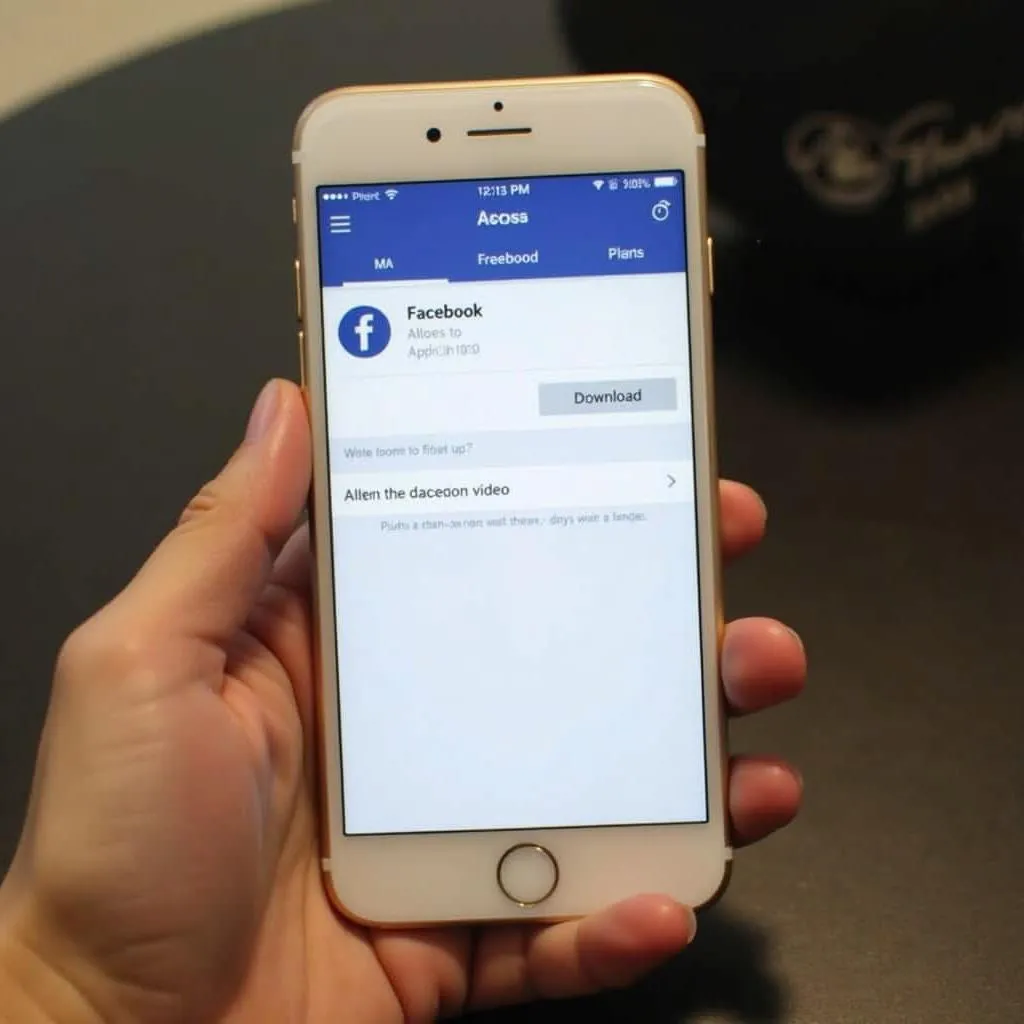 Tải video Facebook về điện thoại