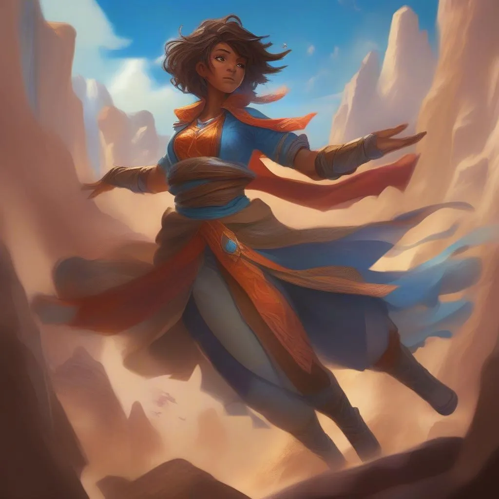 Taliyah LOL con đường đá