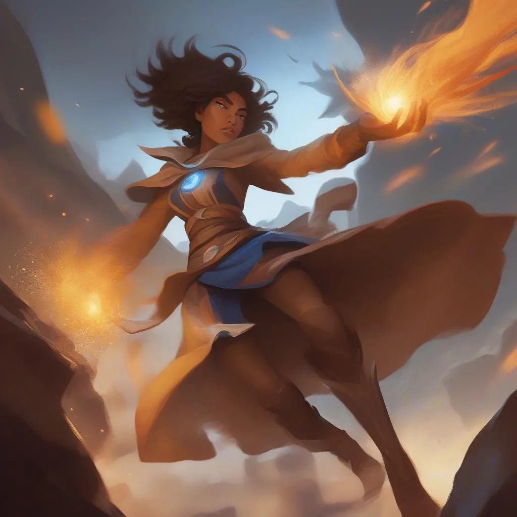 Taliyah LOL kích hoạt năng lượng thổ địa