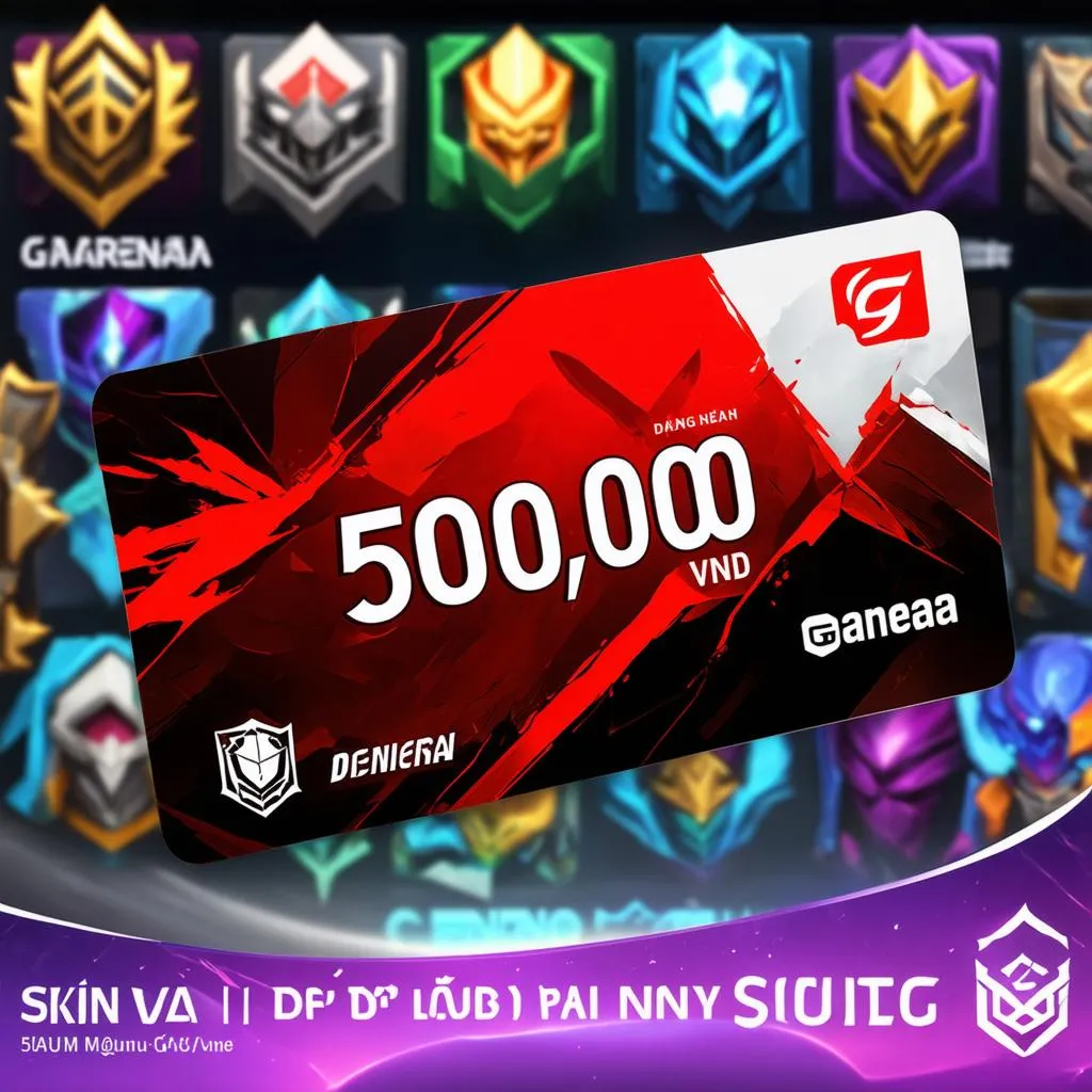 Thẻ Garena 500k