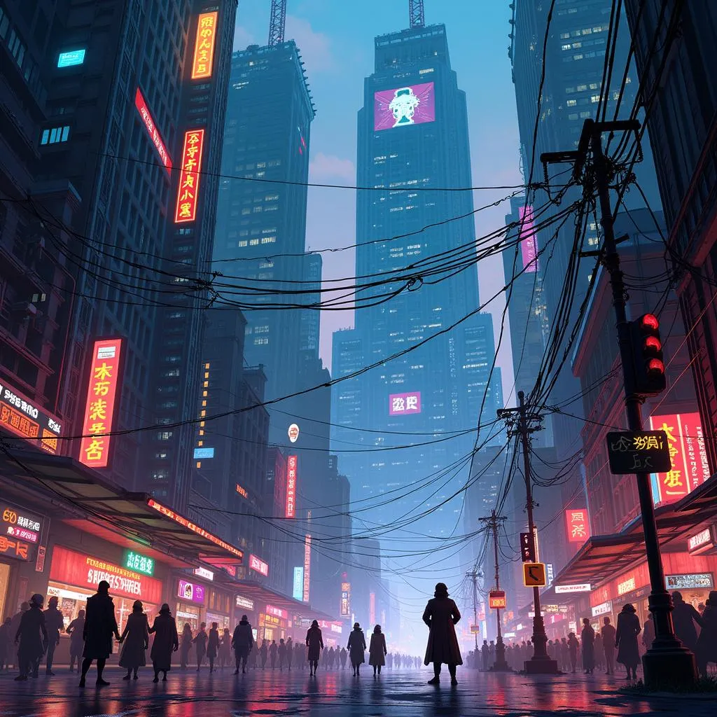 Thế giới cyberpunk trong Shadowrun