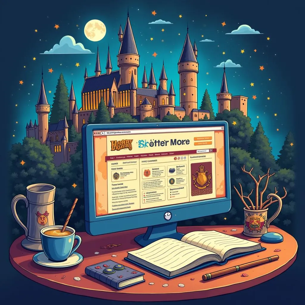 Thế giới phép thuật Pottermore