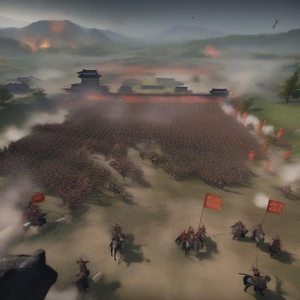 Trận chiến trong Total War: Three Kingdoms