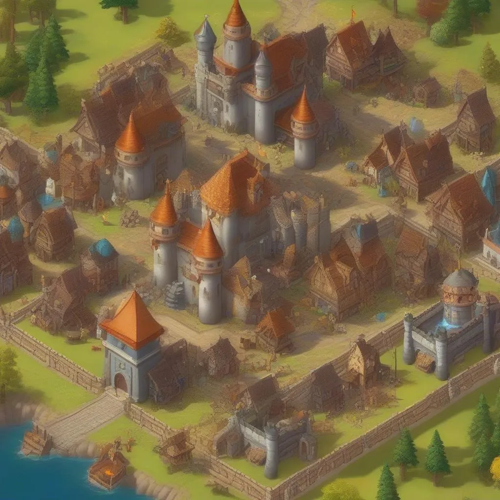 townsmen android castle