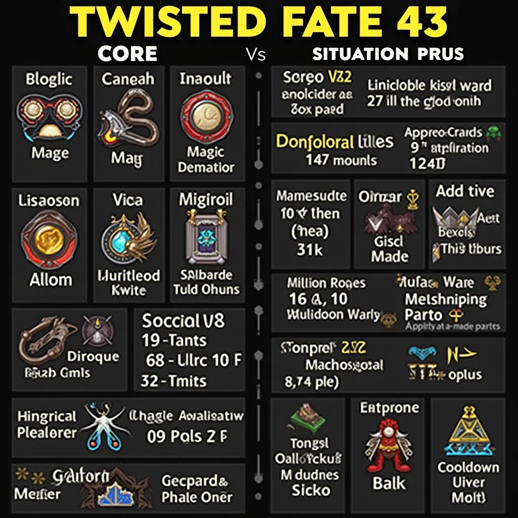 Trang bị Twisted Fate