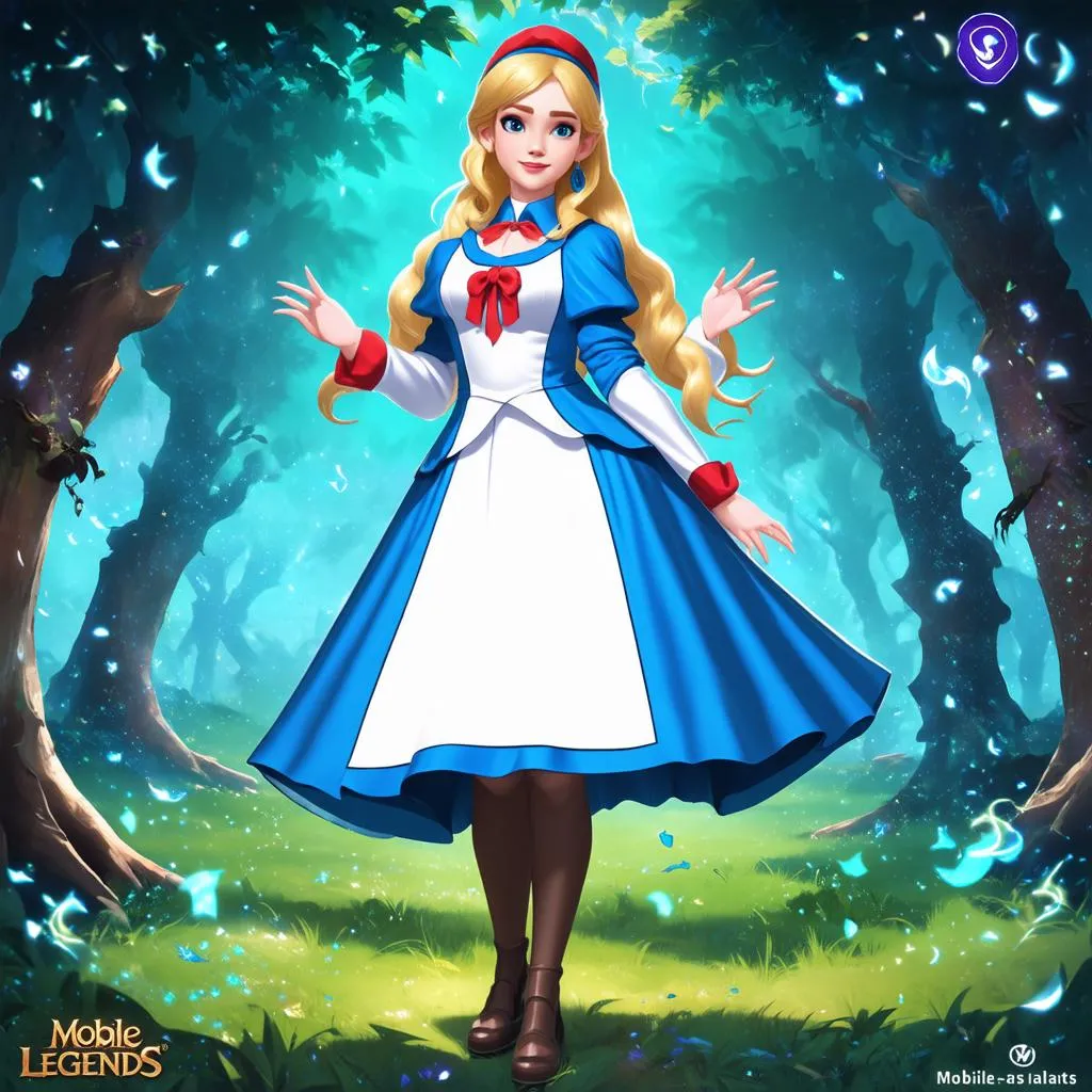 Trang phục mới Liên Quân - Tướng Alice