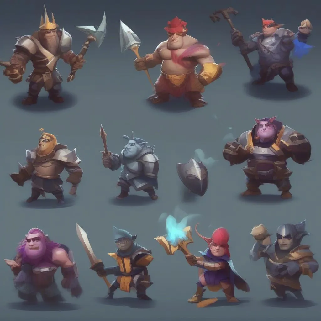 Troll Knight Auto Chess - Lựa chọn tướng