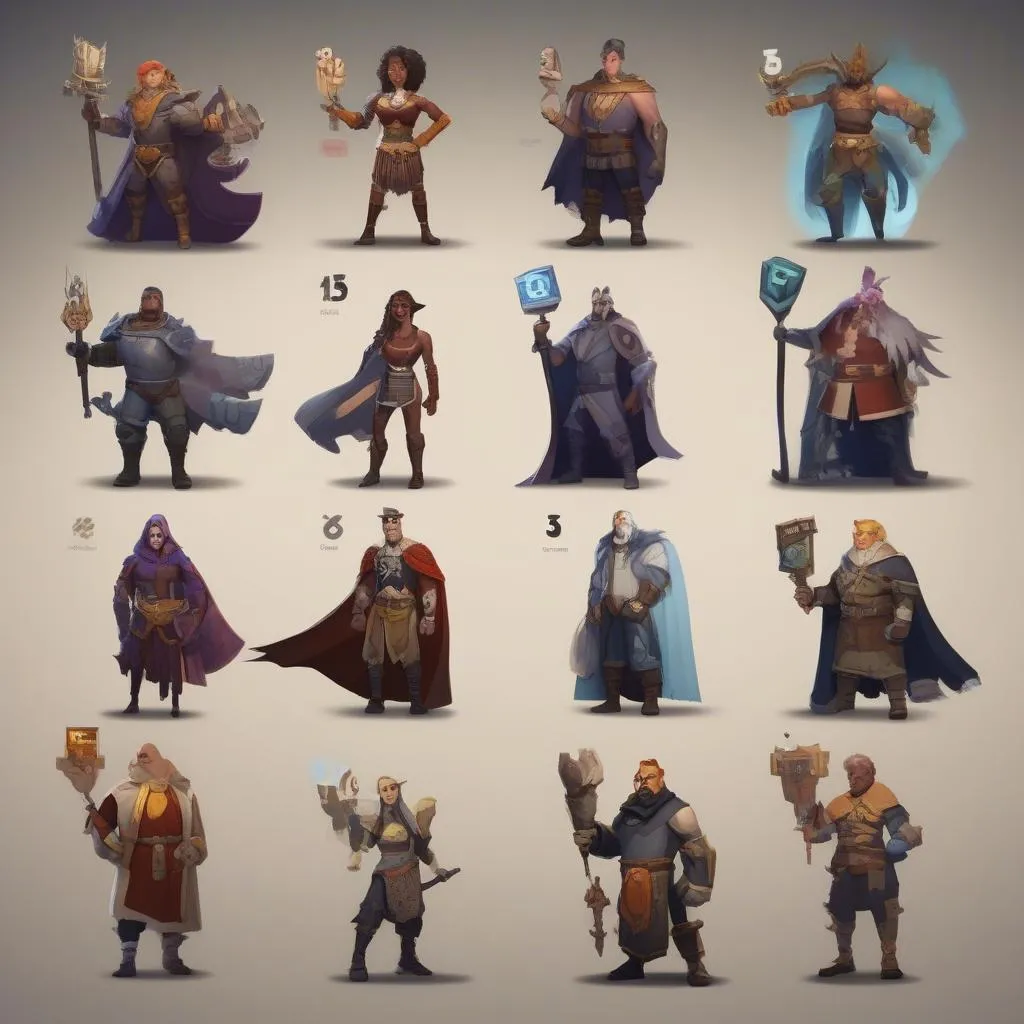 Underlords Mobile Hero Selection