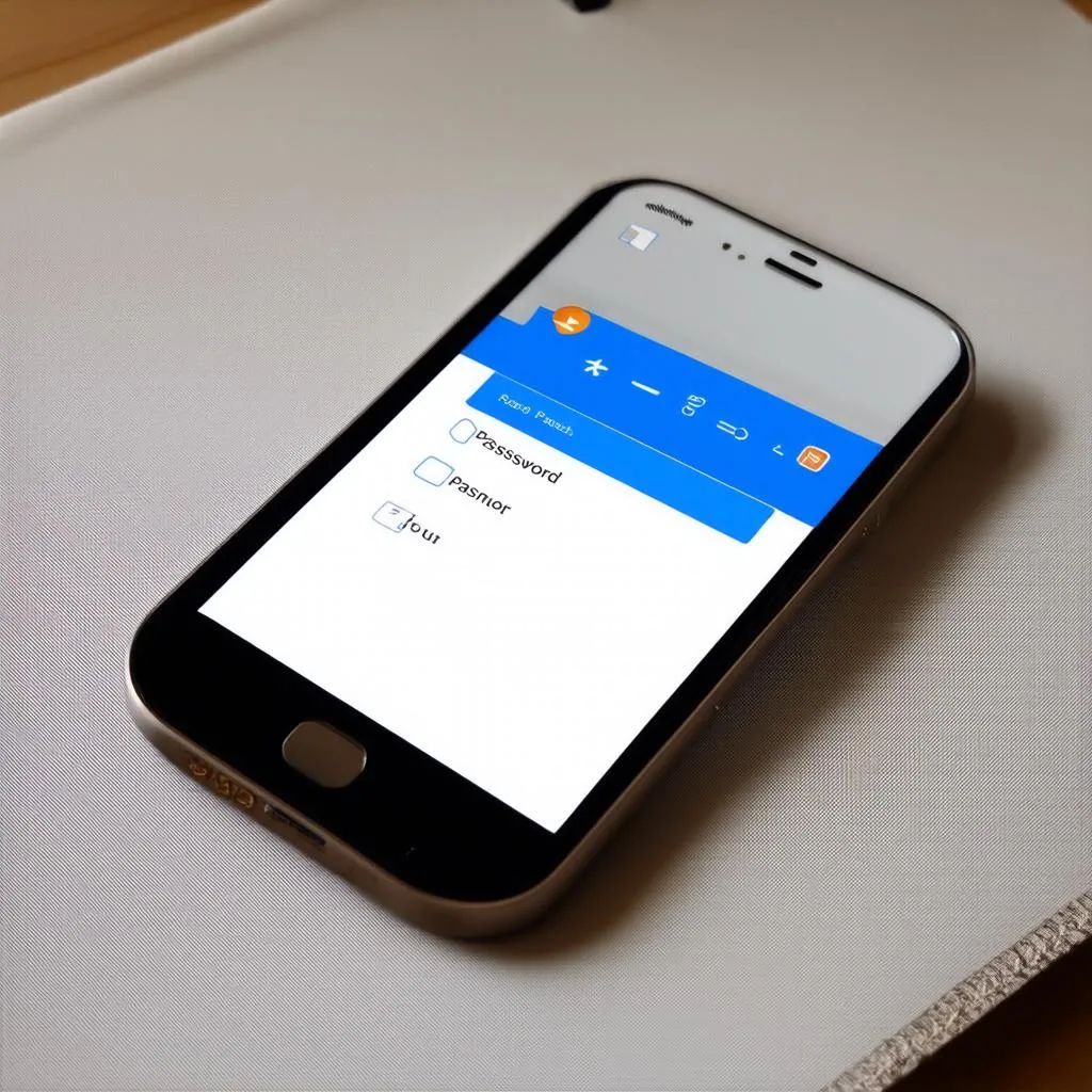 Ứng dụng quản lý mật khẩu trên điện thoại