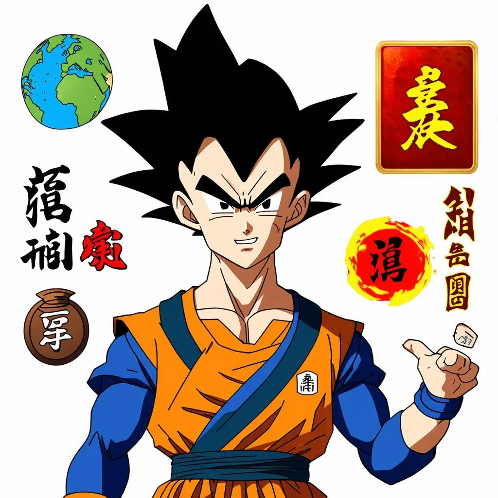 Vegeta phong thủy