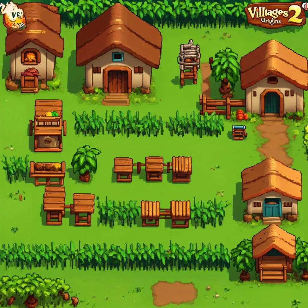 Virtual Villagers Origins 2 làng mạc