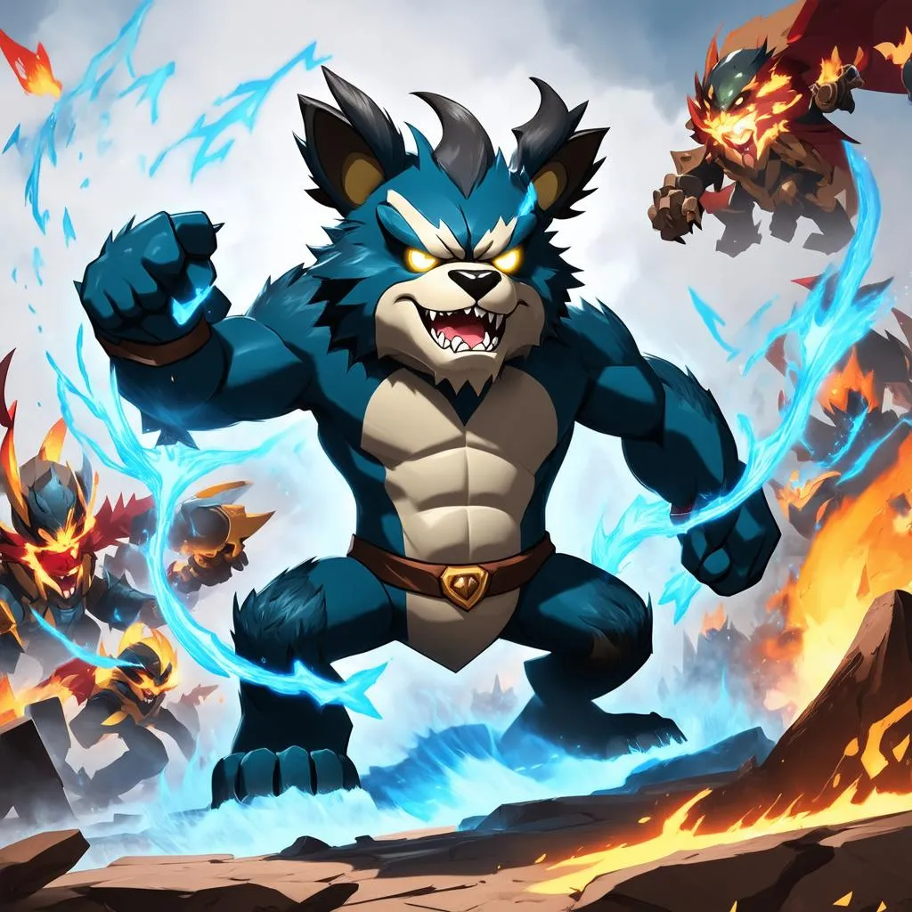 Volibear rung giao tranh tổng