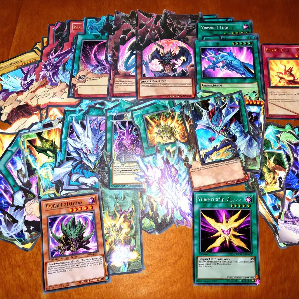 Yugioh Zing Cards