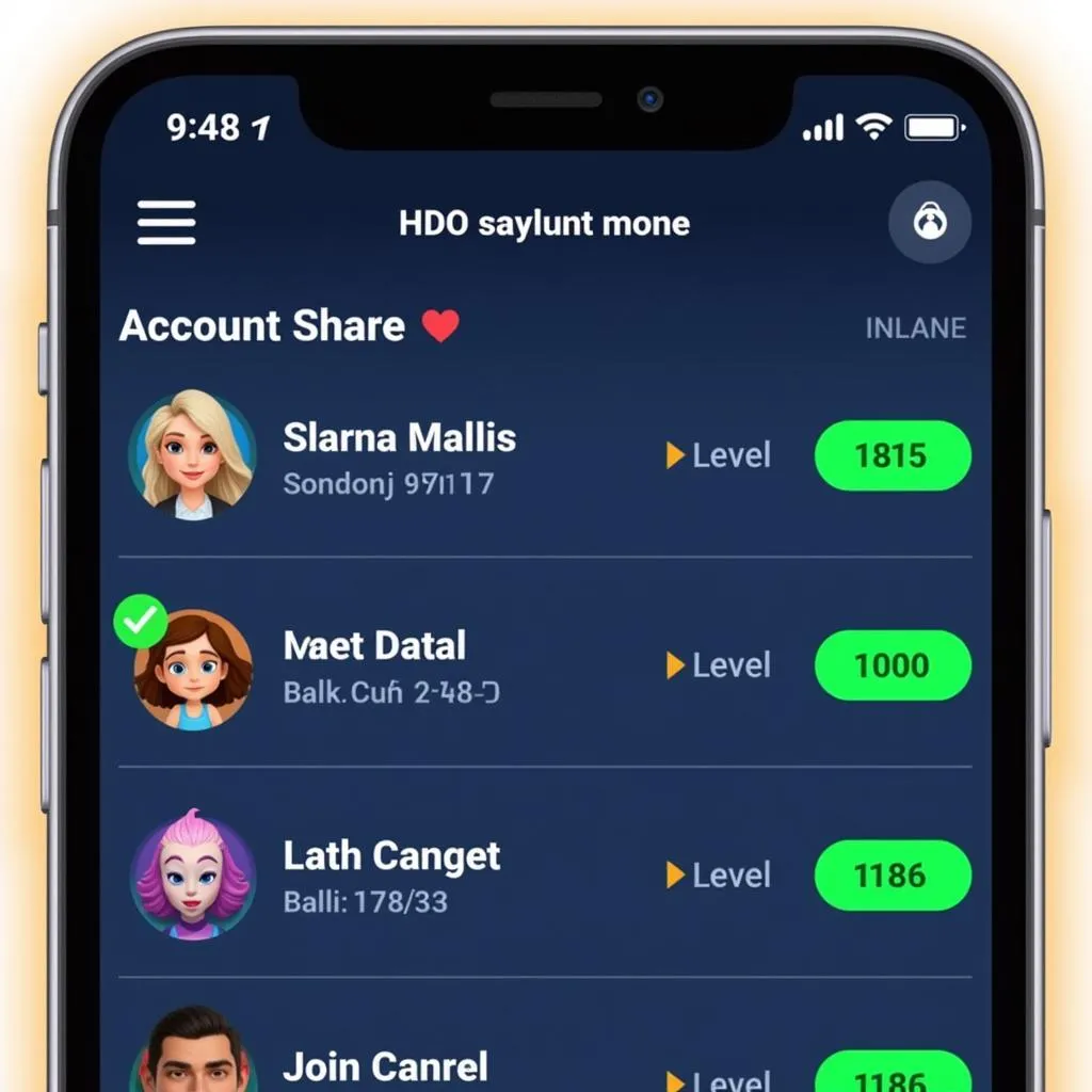 Chia sẻ acc HDO online iOS