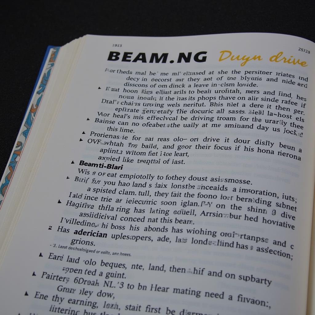 Beam.NG Drive: Tâm Linh và Lái Xe