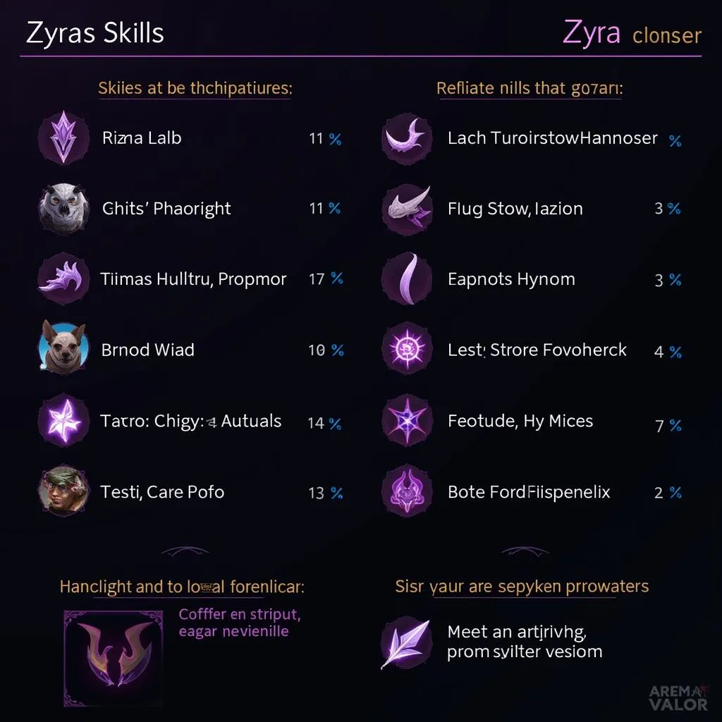 Bộ kỹ năng của Zyra S7