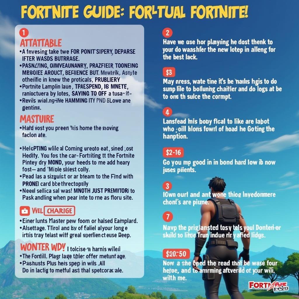 Hướng dẫn chi tiết cách chơi Fortnite khi tải và