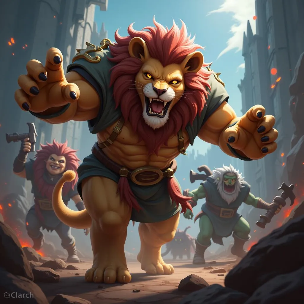 Cách chơi Lion Dota 2 - Giao tranh