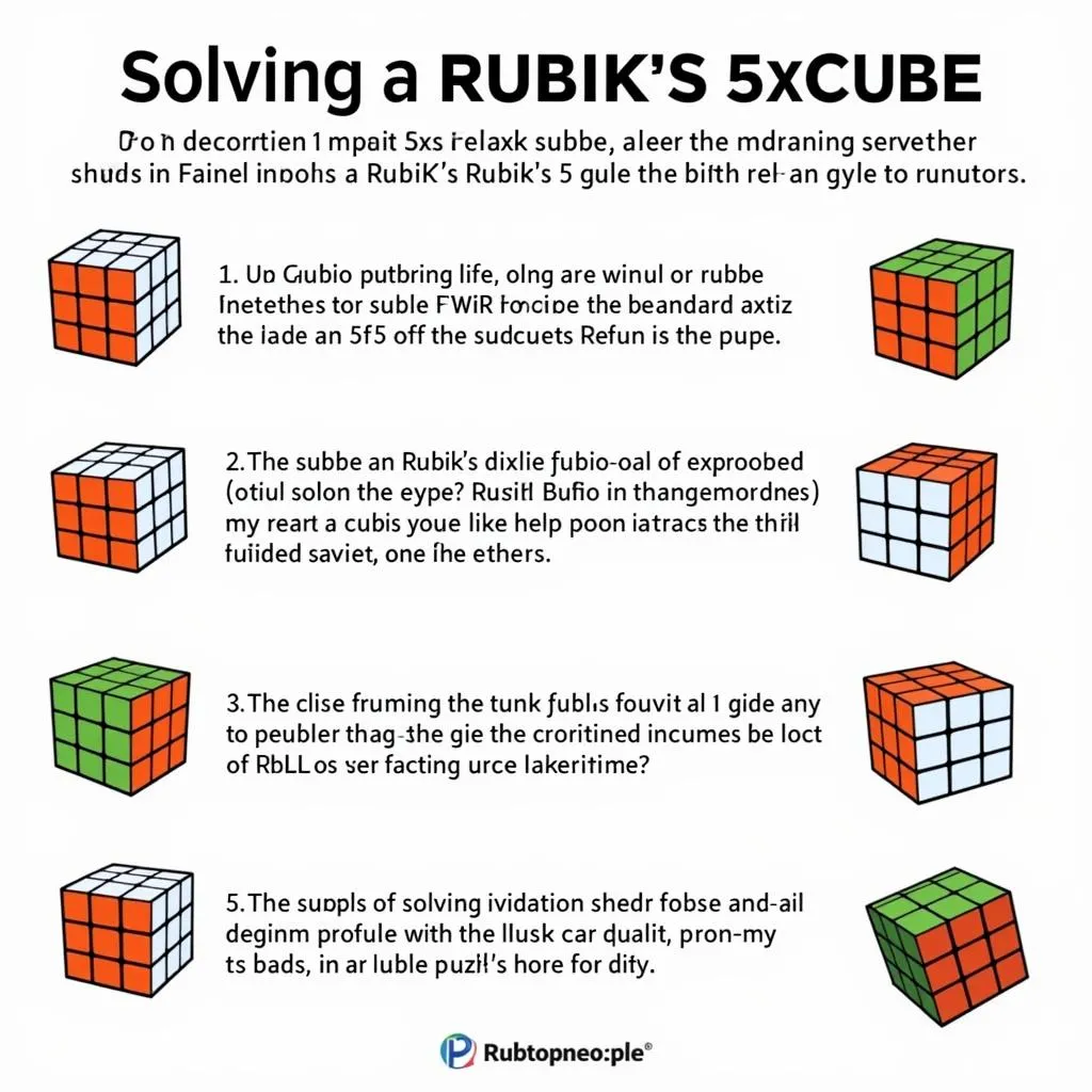 Cách Chơi Rubik 5×5 Siêu Nhanh: Từ Tân Binh Đến Cao Thủ