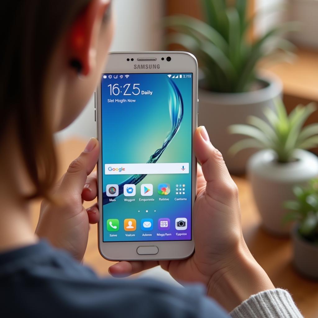 Cài đặt ứng dụng trên điện thoại Samsung