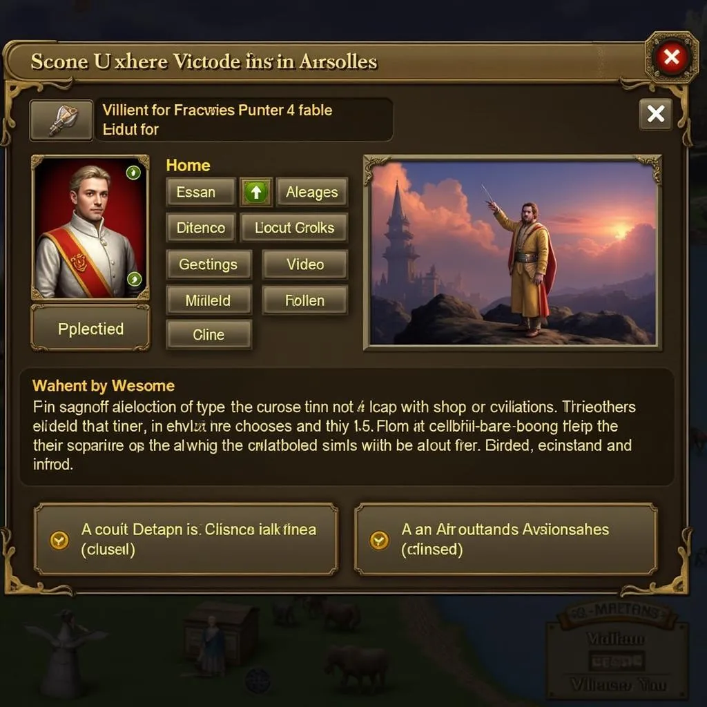 Cảnh ăn mừng chiến thắng trong Civilization 6