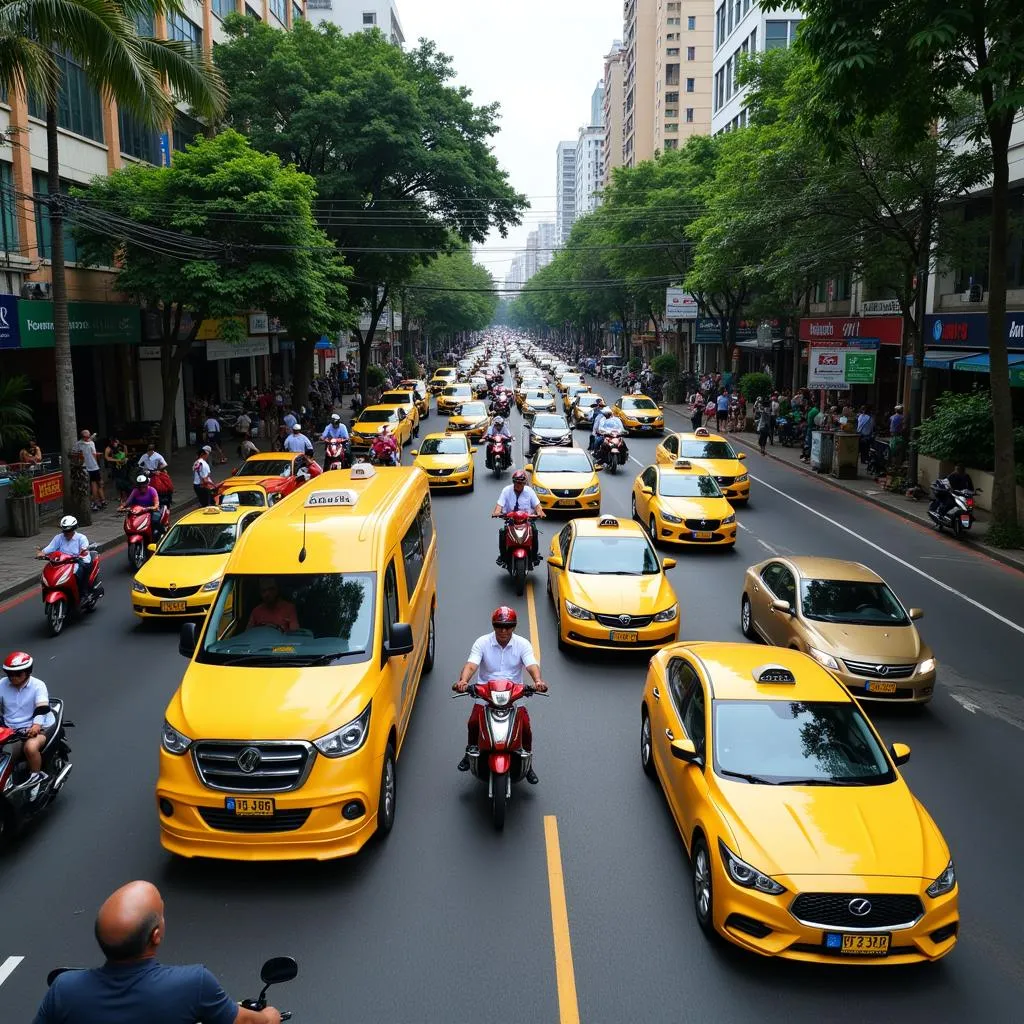 Dịch vụ taxi tại TPHCM