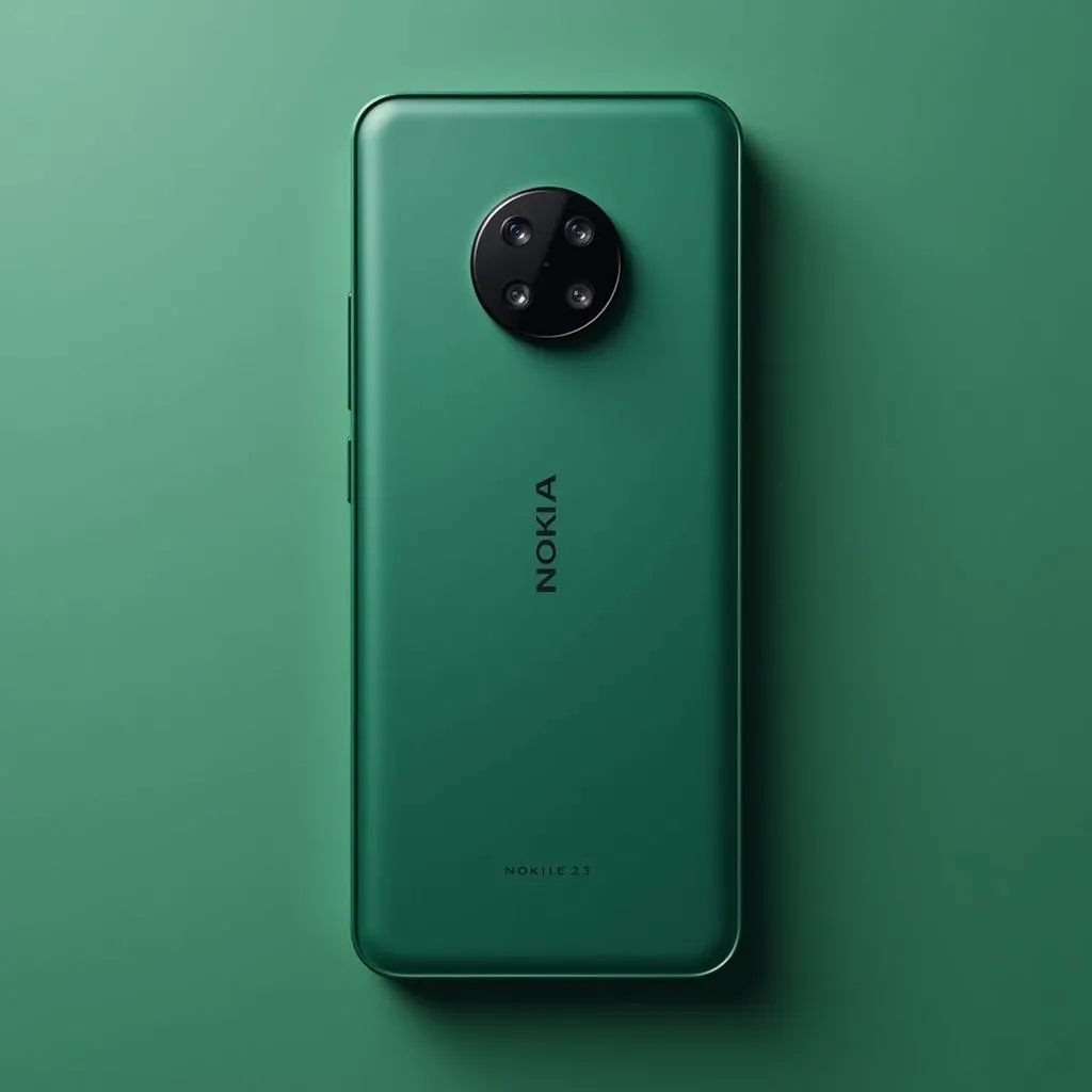 Điện thoại Nokia 2.3 màu xanh