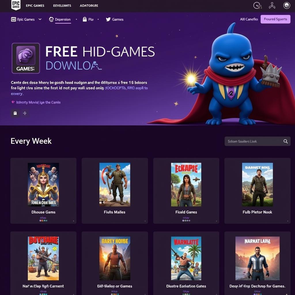 Epic Games Store - Nền tảng phân phối trò chơi miễn phí hàng tuần