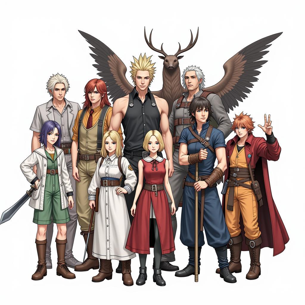 Final Fantasy 1 Characters