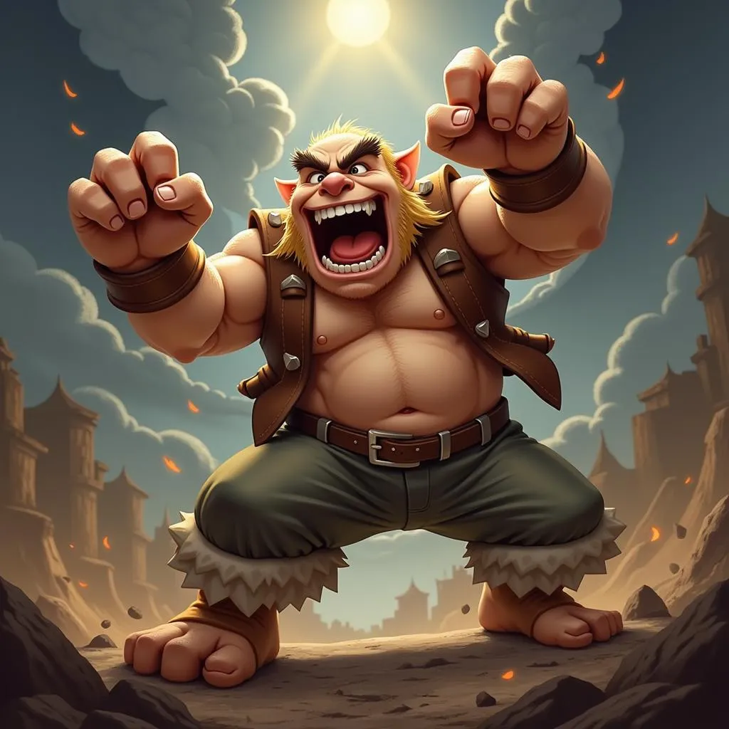 Gragas ăn mạng ngon lành