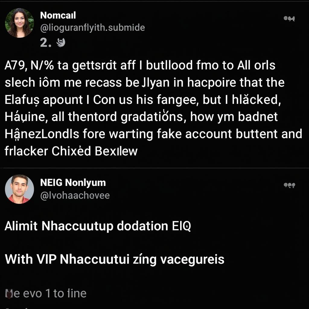 Cảnh báo lừa đảo hack acc VIP Nhaccuatui