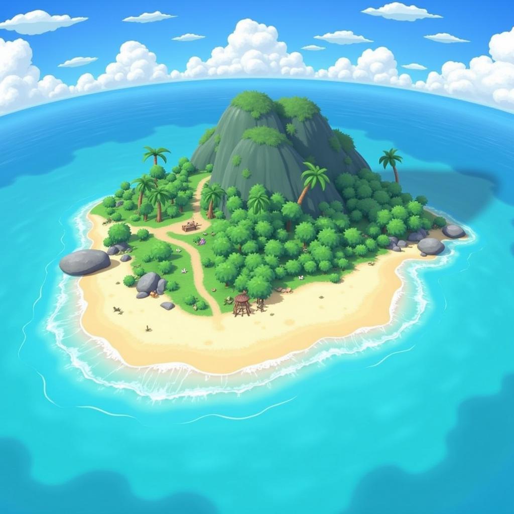 Hòn đảo Melemele trong Pokemon Ultra Moon