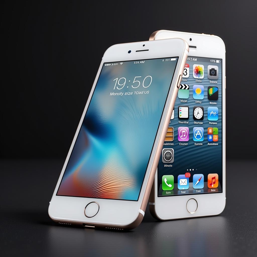 Ảnh iPhone 6 với màn hình lớn