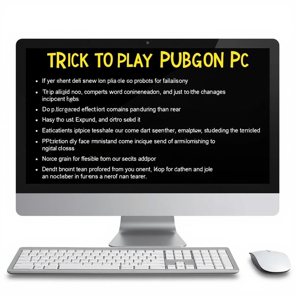 Mẹo chơi PUBG trên PC