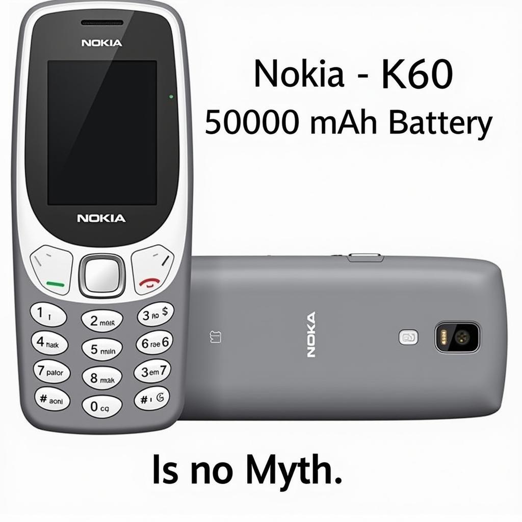 Nokia K60 Pin 50000 mAh: Thực hư lời đồn?