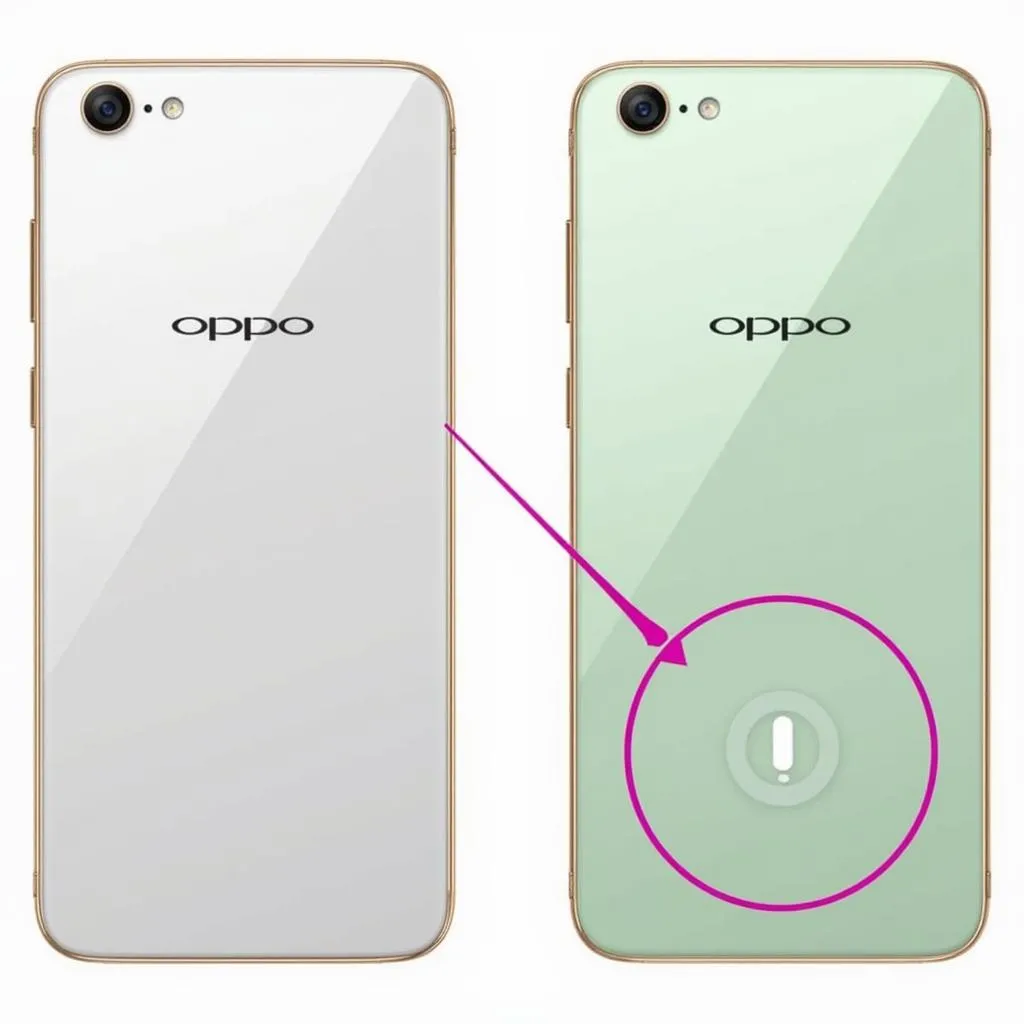 Hình ảnh minh họa cách reset điện thoại Oppo bằng phím cứng