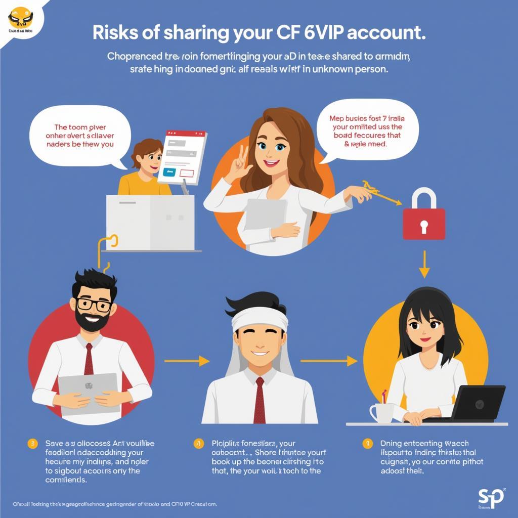 Ảnh minh họa: Những rủi ro khi share acc CF 2019 6VIP