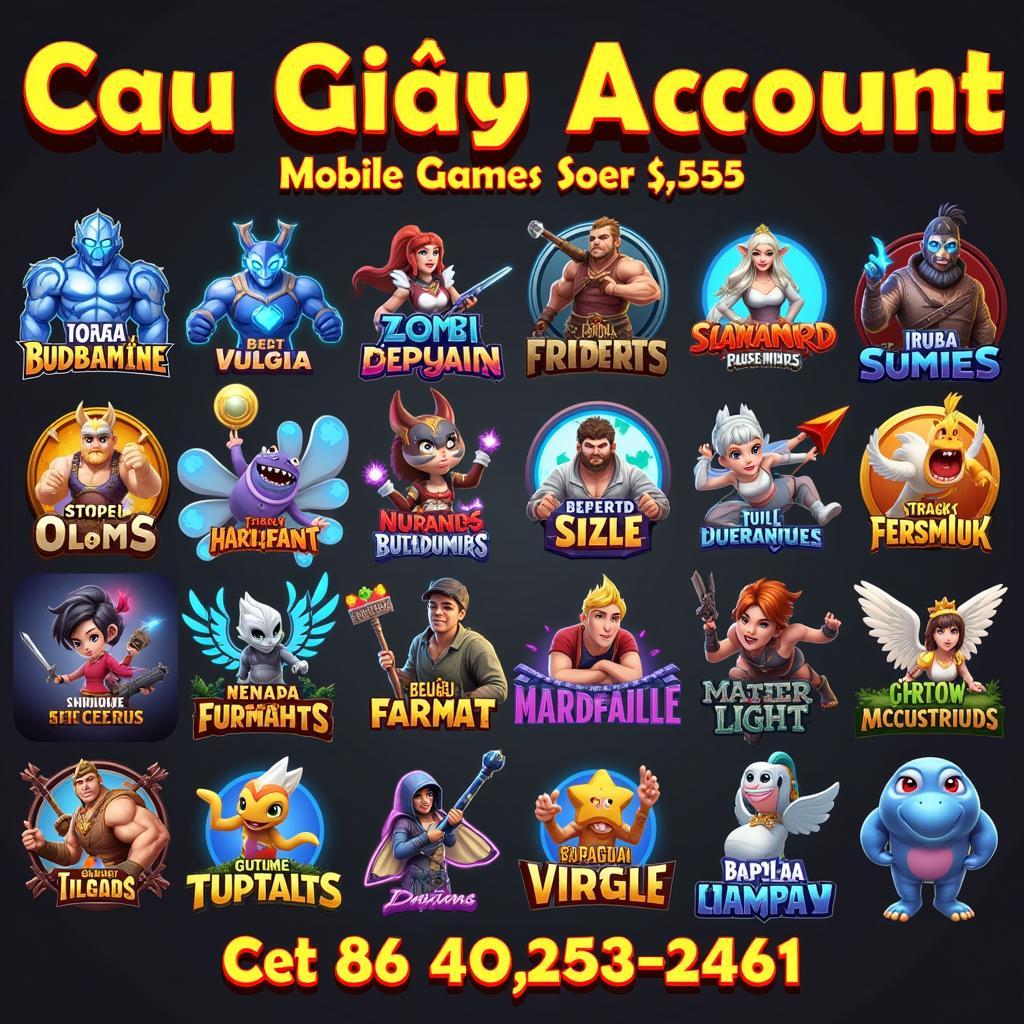 Shop acc game mobile Cầu Giấy Hà Nội