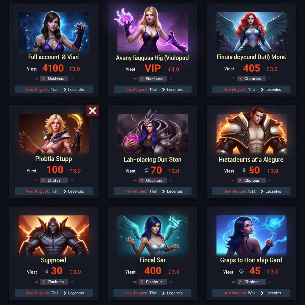 Shop Acc PVGame Hà Nội