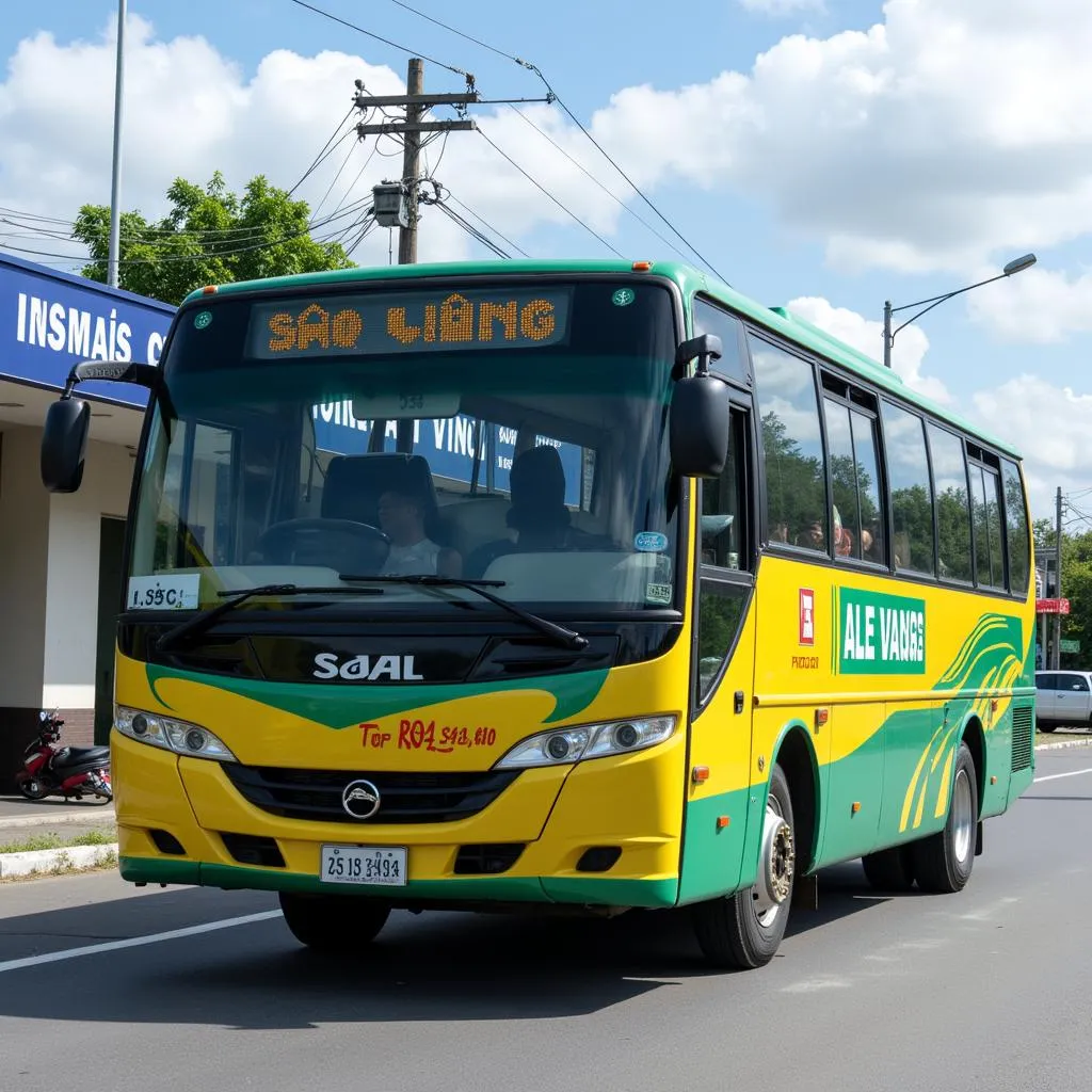 Số điện thoại xe Sao Vàng