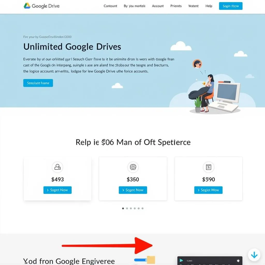 Tài khoản Google Drive unlimited giá rẻ